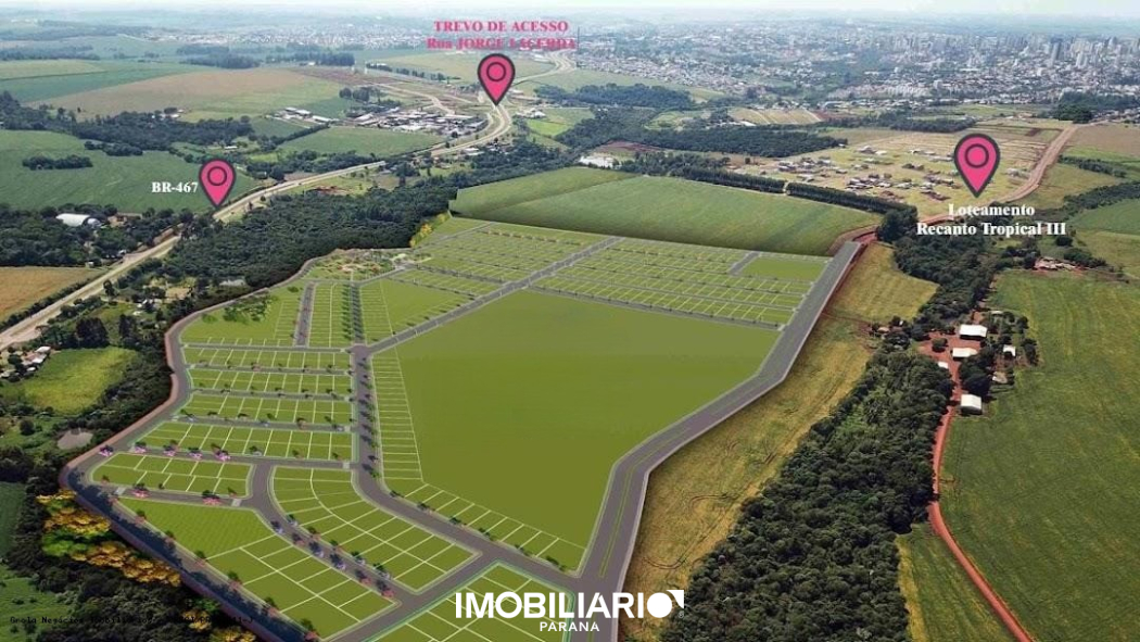 Terreno para  venda em Recanto Tropical, Cascavel, 300,00m²