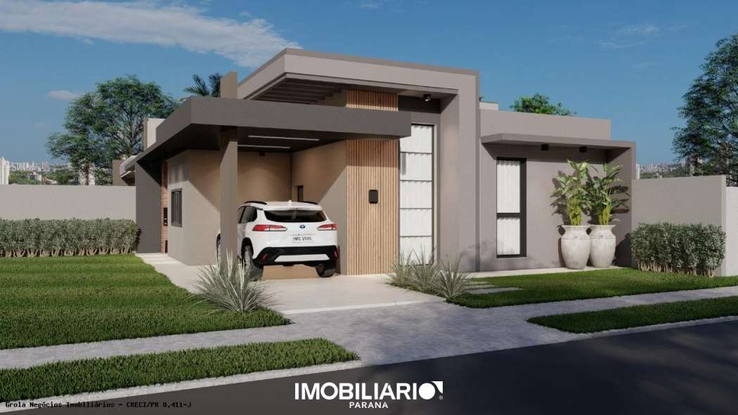 Residência para  venda em Residencial Parque do Lago, Campo Mourão, 195,00m², com 3 quartos