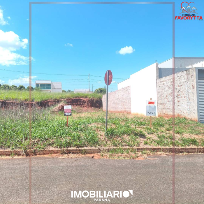 Terreno para  venda em Parque Residencial Metropolitano II, Umuarama, 171,00m²