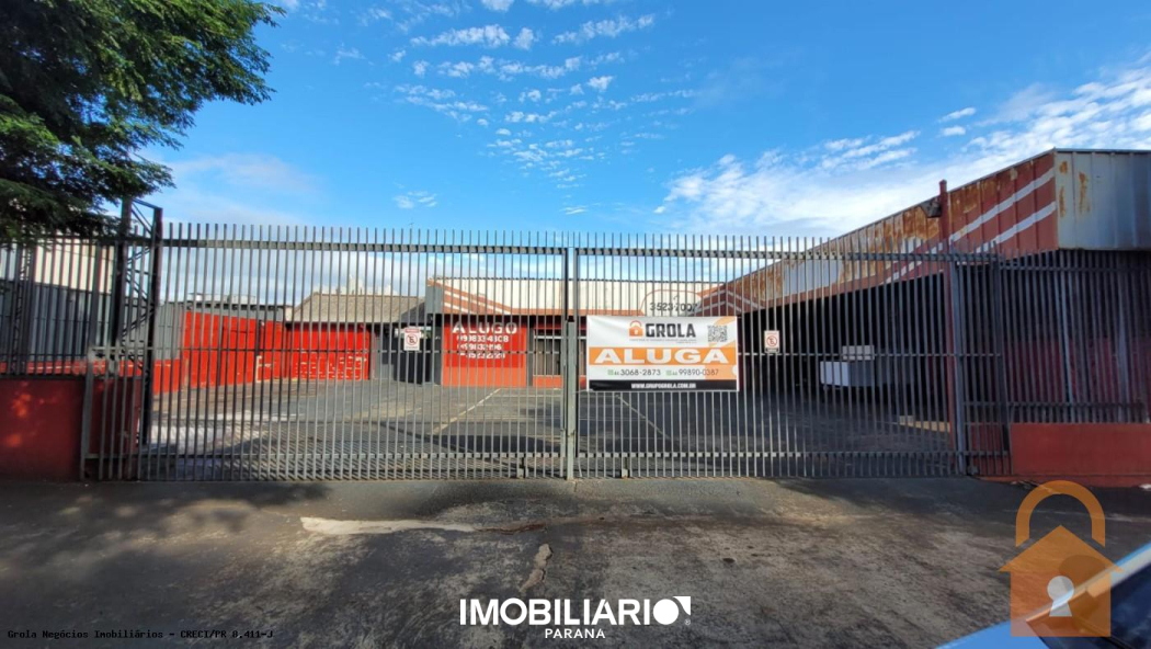 Barracão para  alugar em Centro, Campo Mourão, 1.300,00m²