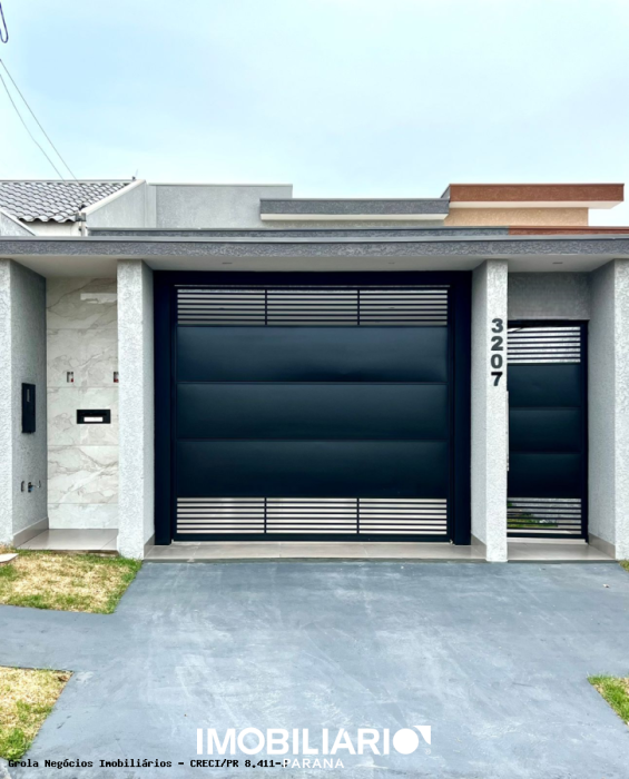 Residência para  venda em Jardim Francisco Ferreira Albuquerque, Campo Mourão, 173,00m², com 3 quartos