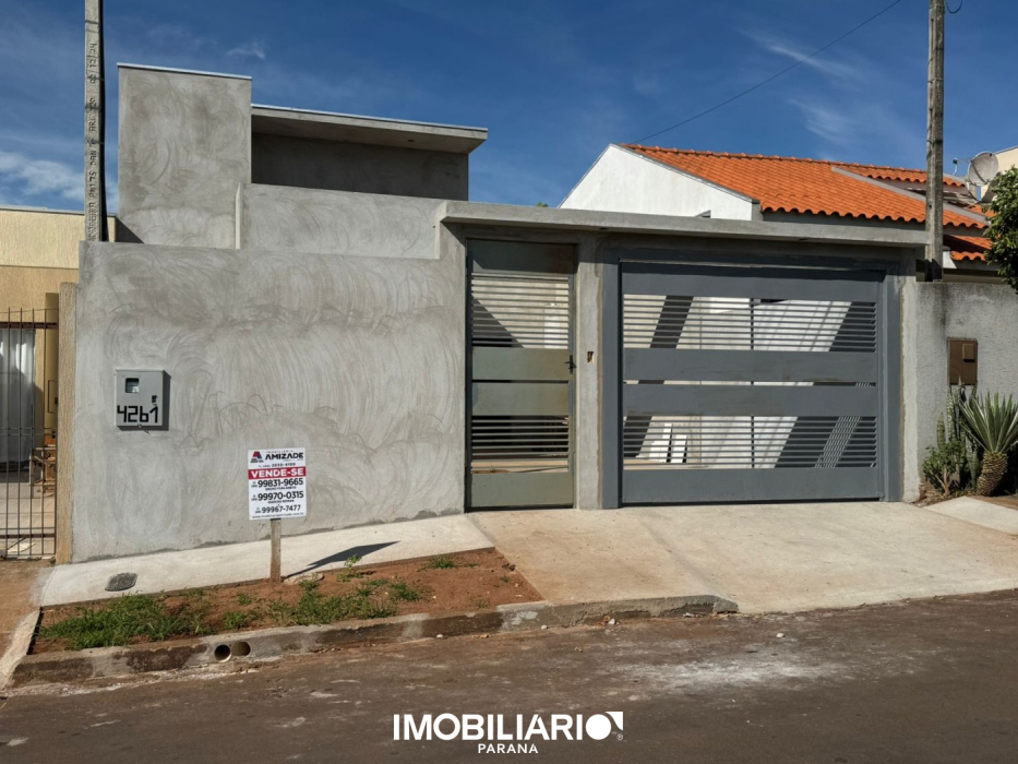 Residência para  venda em Parque Industrial I, Umuarama, 144,00m², com 2 quartos
