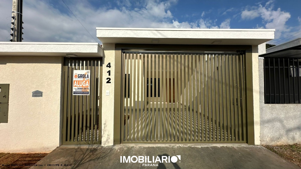 Residência para  alugar em Jardim Imperial, Campo Mourão, 92,00m², com 3 quartos