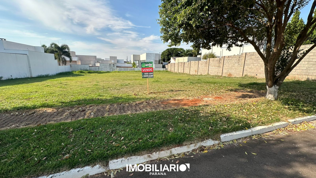 Terreno para  venda em Condomínio Central Park, Umuarama, 527,69m²