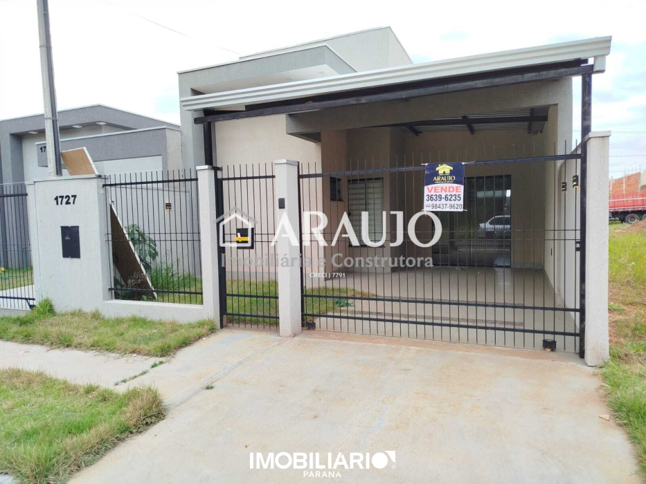 Residência para  venda em Jardim Santiago, Umuarama, 126,00m², com 2 quartos