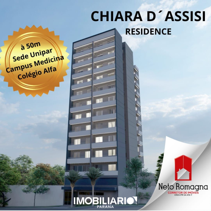 Apartamento para  venda em Zona III, Umuarama, 86,00m², com 3 quartos