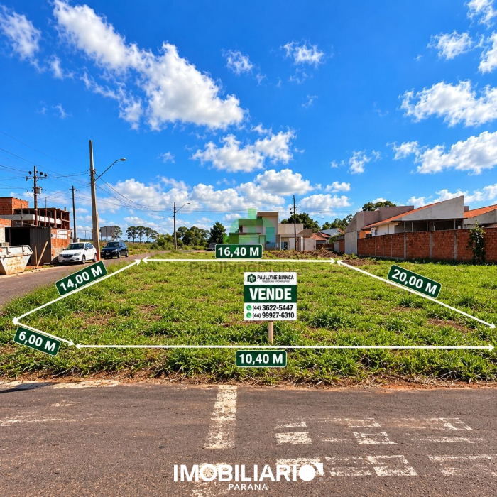 Terreno para  venda em Jardim Real, Umuarama, 317,00m²