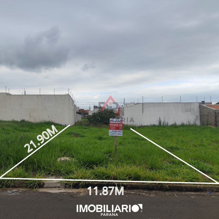 Terreno para  venda em Jardim Aeroporto III, Umuarama, 260,00m²