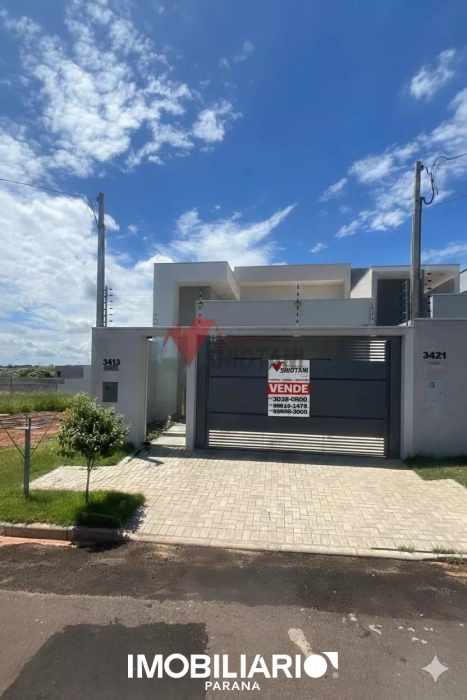 Residência para  venda em Parque Residencial Metropolitano, Umuarama