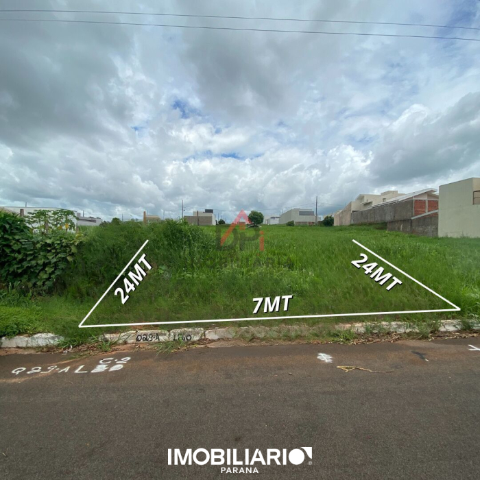 Terreno para  venda em Parque Residencial Metropolitano, Umuarama, 168,00m²