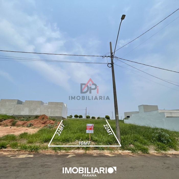 Terreno para  venda em Parque Residencial Metropolitano, Umuarama, 220,00m²