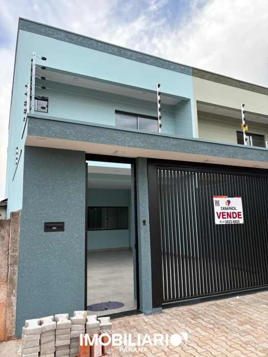 Sobrado para  venda em Conjunto Residencial Capricórnio, Campo Mourão, 150,00m², com 3 quartos