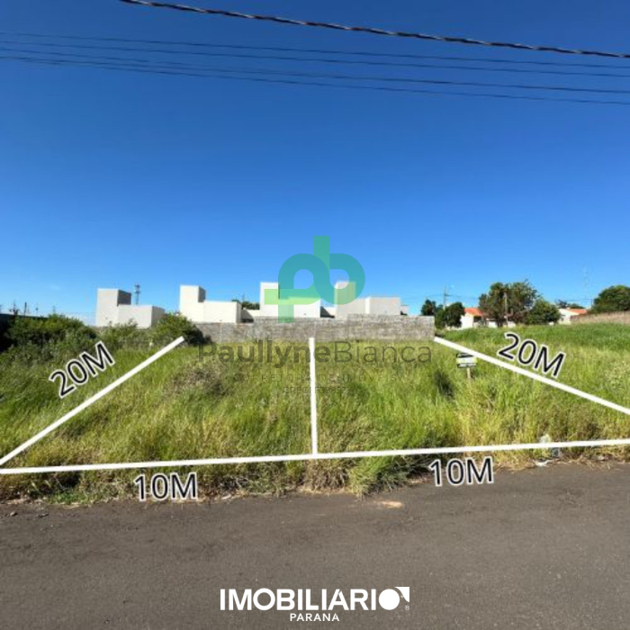 Terreno para  venda em Parque Residencial Belo Horizonte, Umuarama, 200,00m²