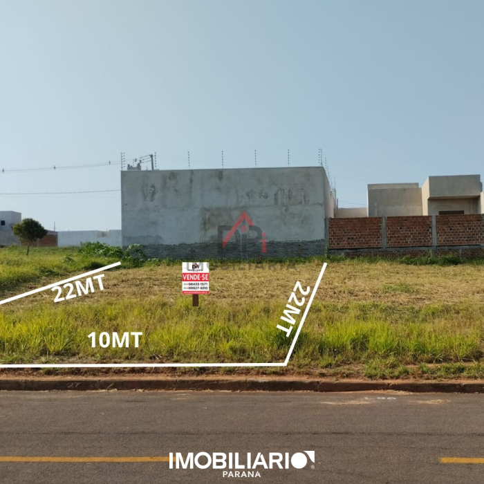 Terreno para  venda em Parque Residencial Metropolitano, Umuarama, 220,00m²