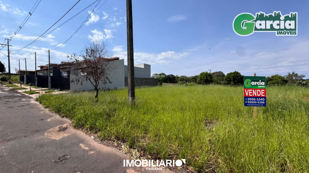 Terreno para  venda em Parque Residencial Viena III, Umuarama, 262,64m²