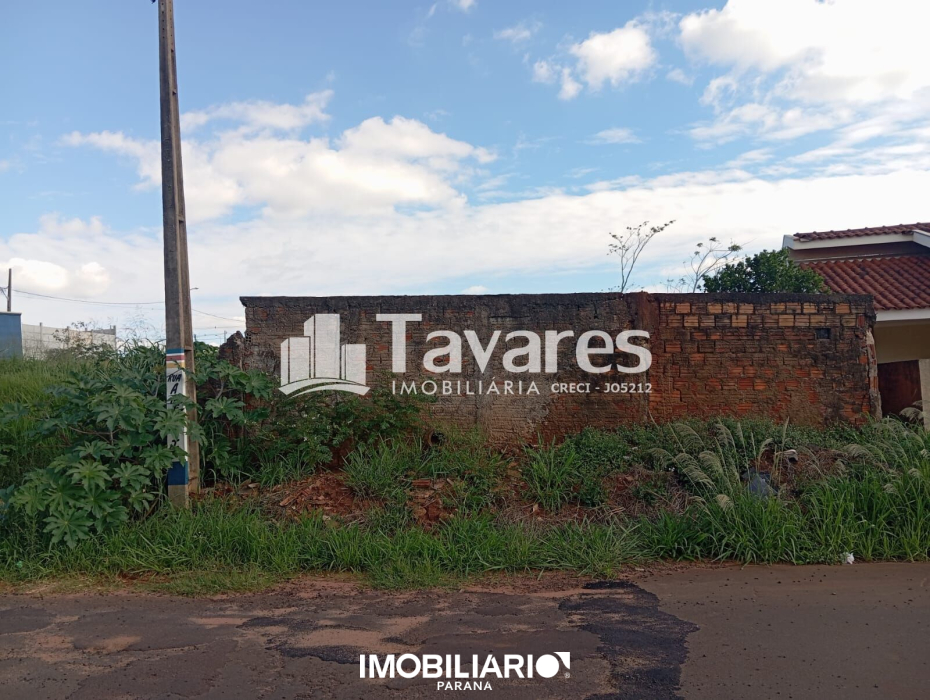 Terreno para  venda em Conjunto Residencial Ouro Branco, Umuarama, 208,00m²