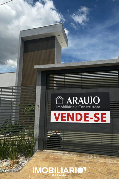 Residência para  venda em JARDIM CEREJEIRA, Umuarama, 77,00m², com 2 quartos