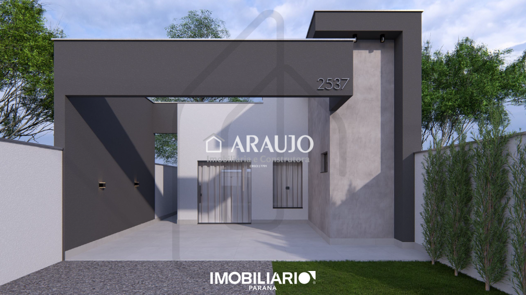 Residência para  venda em Jardim Santiago, Umuarama, 59,83m²
