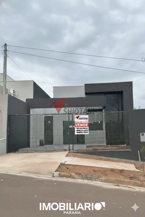 Residência para  venda em Parque Residencial Metropolitano, Umuarama, 146,00m²