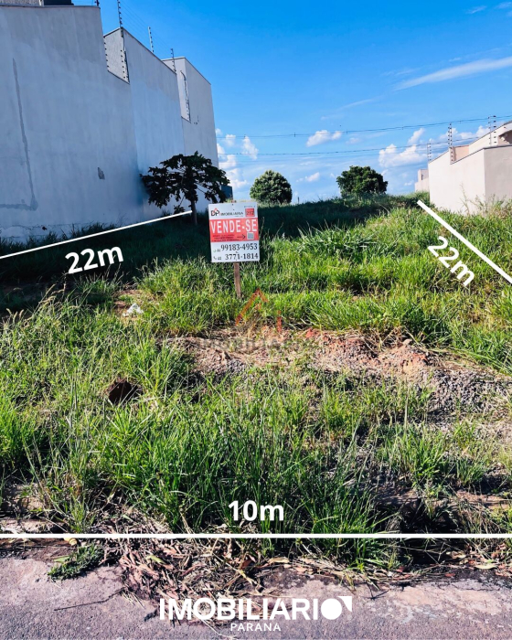 Terreno para  venda em Parque Residencial Metropolitano, Umuarama, 220,00m²