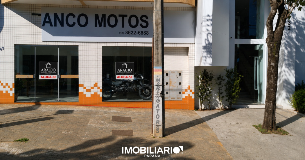Sala Comercial para  alugar em Zona III, Umuarama, 127,00m²