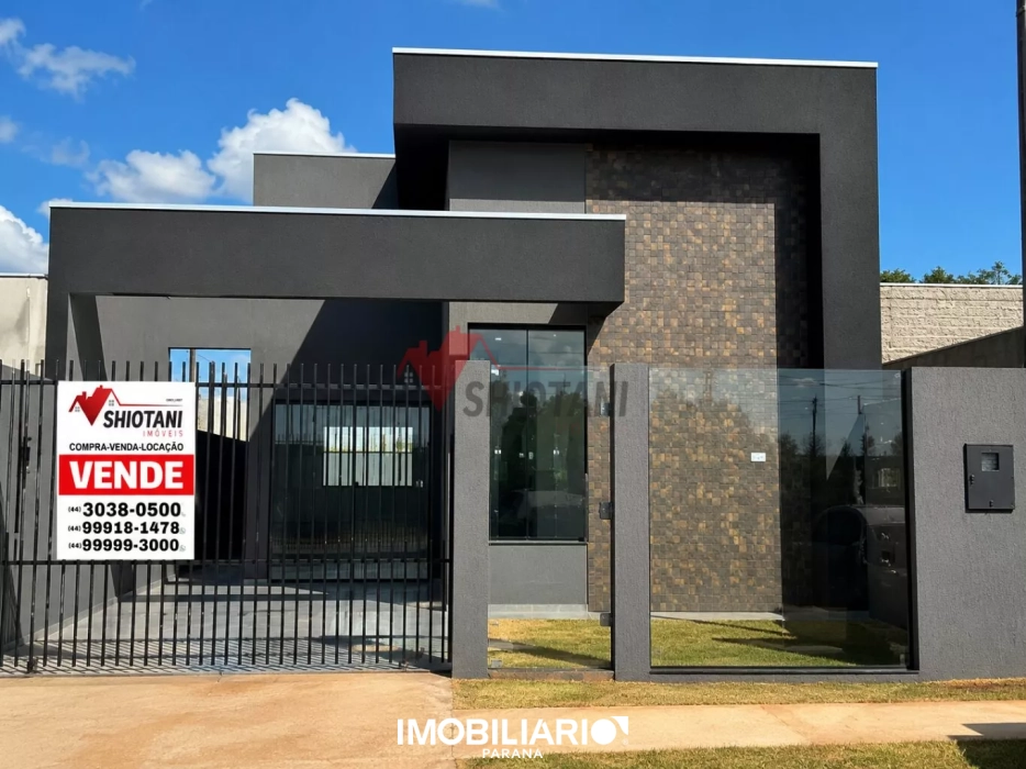 Residência para  venda em Parque Estância II, Umuarama, 126,00m²