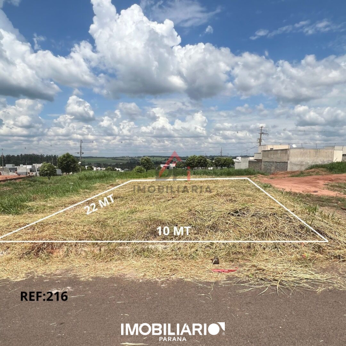 Terreno para  venda em Parque Residencial Metropolitano, Umuarama, 220,00m²