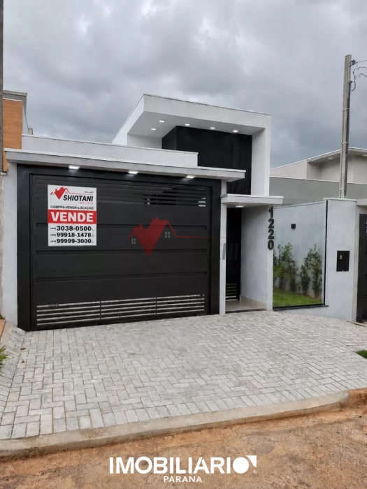 Residência para  venda em Jardim Português, Umuarama, 137,00m²