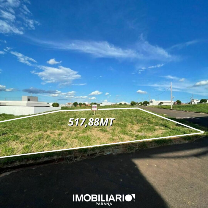 Terreno para  venda em Parque Residencial Metropolitano, Umuarama, 517,00m²