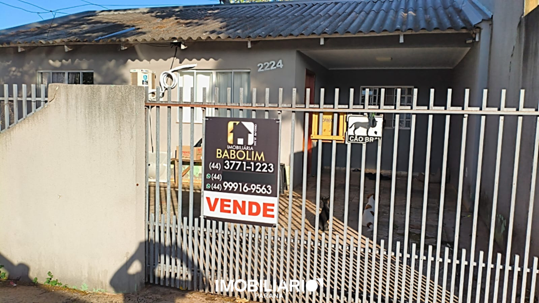 Residência para  venda em Conjunto Residencial Ouro Preto, Umuarama, 83,00m², com 3 quartos
