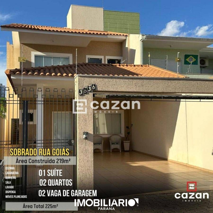 Sobrado para  vendaUmuarama, 225,00m²