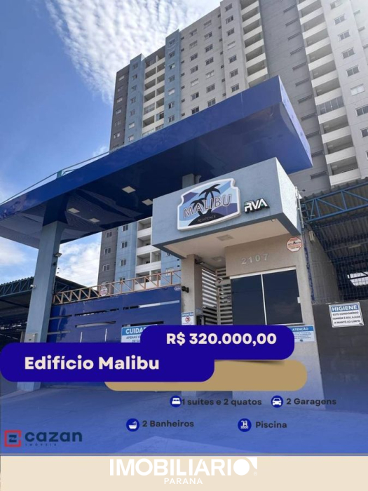 Apartamento para  venda em , Umuarama, com 2 quartos