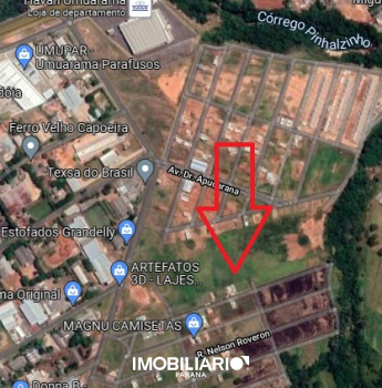 Terreno para  venda em Parque Residencial Belo Horizonte, Umuarama, 133,00m²