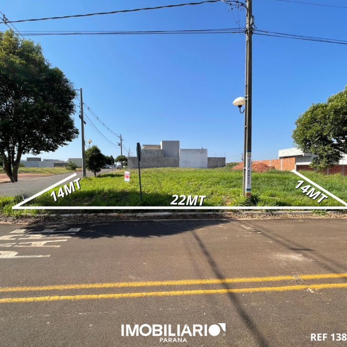 Terreno para  venda em Parque Residencial Metropolitano, Umuarama, 308,00m²