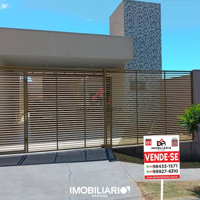 Residência para  venda em Parque Residencial Belo Monte, Umuarama, 90,00m², com 2 quartos