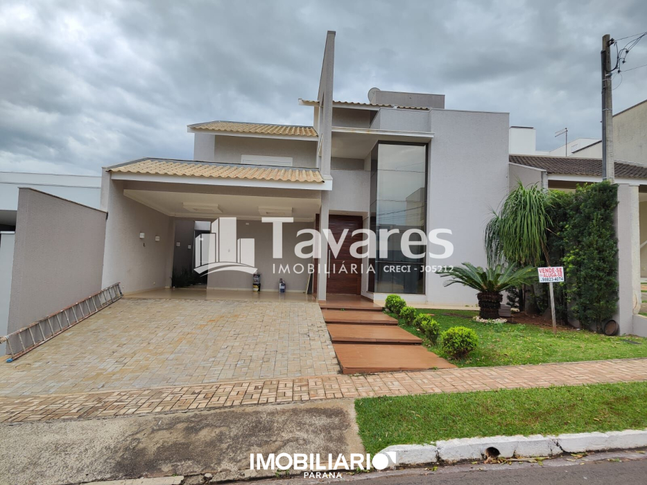 Residência para  alugar em Residencial Ecoville, Umuarama, com 3 quartos