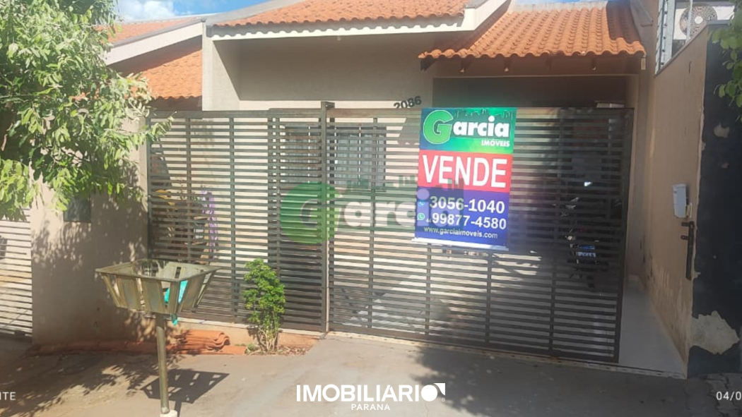 Residência para  venda em Jardim das Garças lll, Umuarama, 132,30m², com 3 quartos