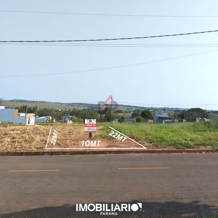 Terreno para  venda em Parque Residencial Metropolitano, Umuarama, 220,00m²