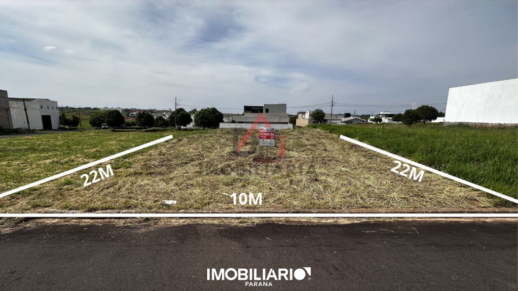 Terreno para  venda em Parque Residencial Metropolitano, Umuarama, 220,00m²