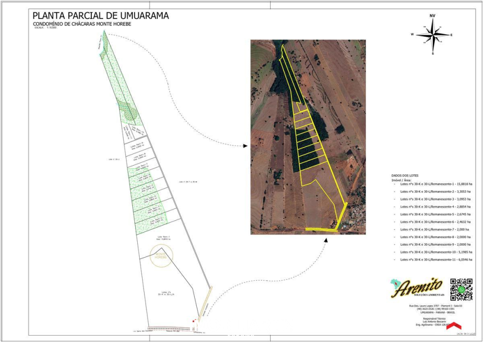 Chácara De Lazer para  vendaUmuarama, 20,00m²