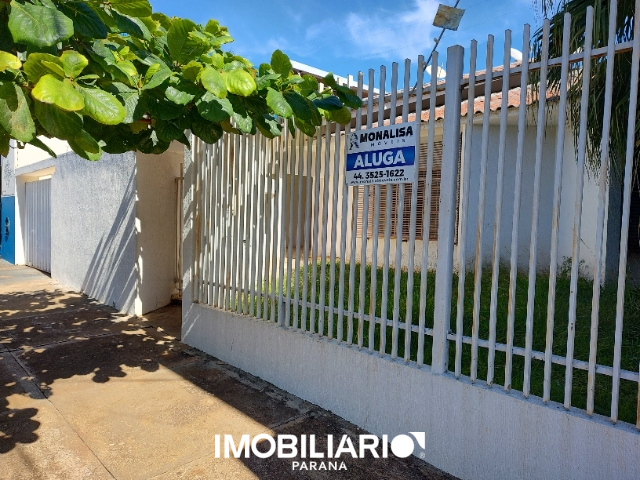 Residência para  alugar em Centro, Campo Mourão, com 2 quartos