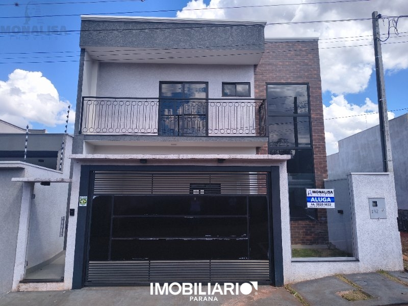 Residência para  alugar em Vila Teixeira, Campo Mourão, com 2 quartos