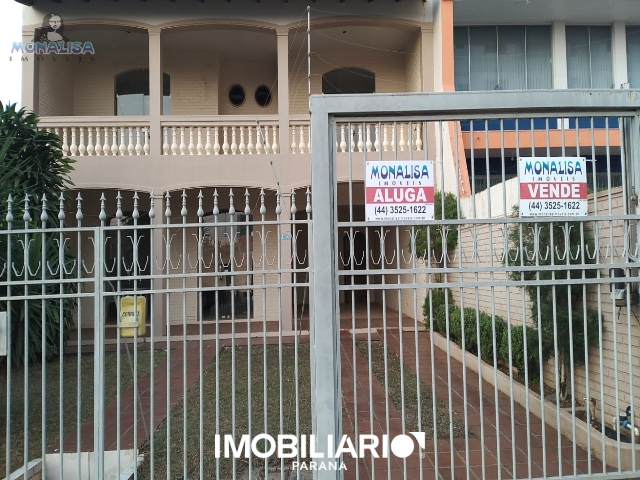 Residência para  alugar em Centro, Campo Mourão, 500,00m²