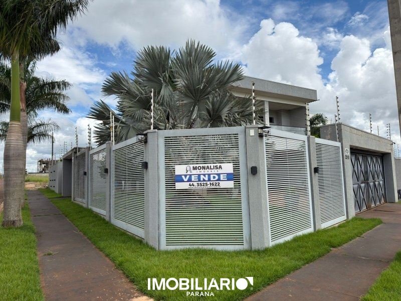 Residência para  venda em Residencial Parque do Lago, Campo Mourão, 416,00m²