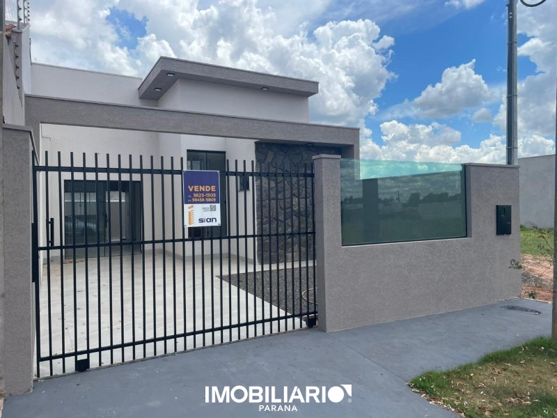 Residência para  venda em Parque Residencial Viena, Umuarama, 129,00m²