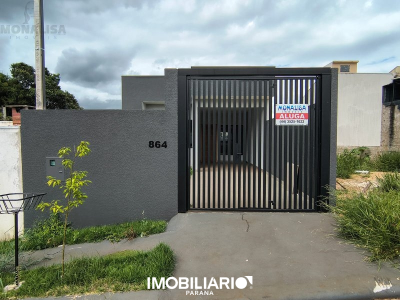 Residência para  alugar em Jardim Novo Centro, Campo Mourão, com 1 quartos