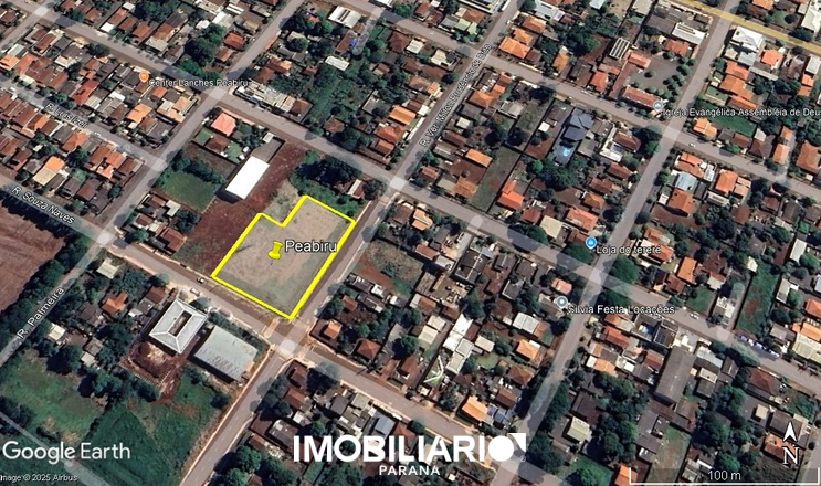 Terreno para  venda em Centro, Peabiru, 600,00m²