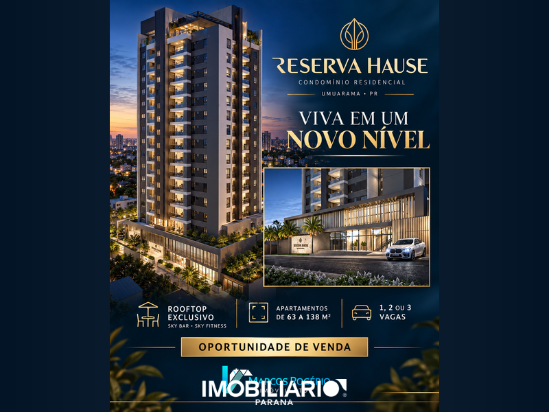 Apartamento para  venda em Parque Residencial Interlagos II, Umuarama, 138,00m²