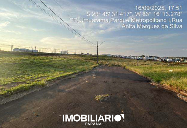 Terreno para  venda em Parque Residencial Metropolitano, Umuarama, 600,00m²