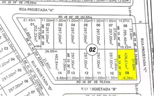 Terreno para  venda em Parque Residencial Interlagos II, Umuarama, 426,00m²
